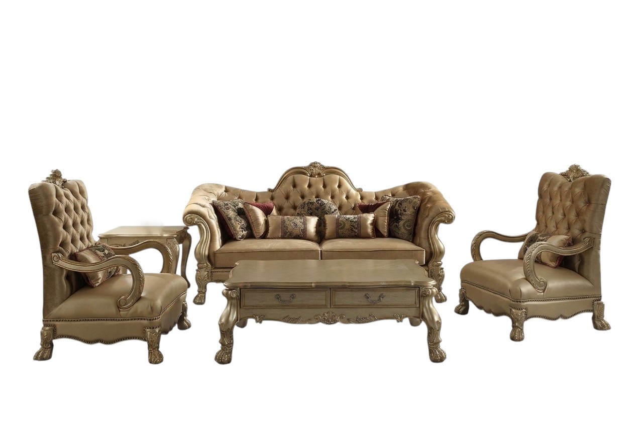 Luxus Möbel Sofagarnitur Couch Sofa Polster 3+1+1 Sitzer mit Couchtisch Couchen