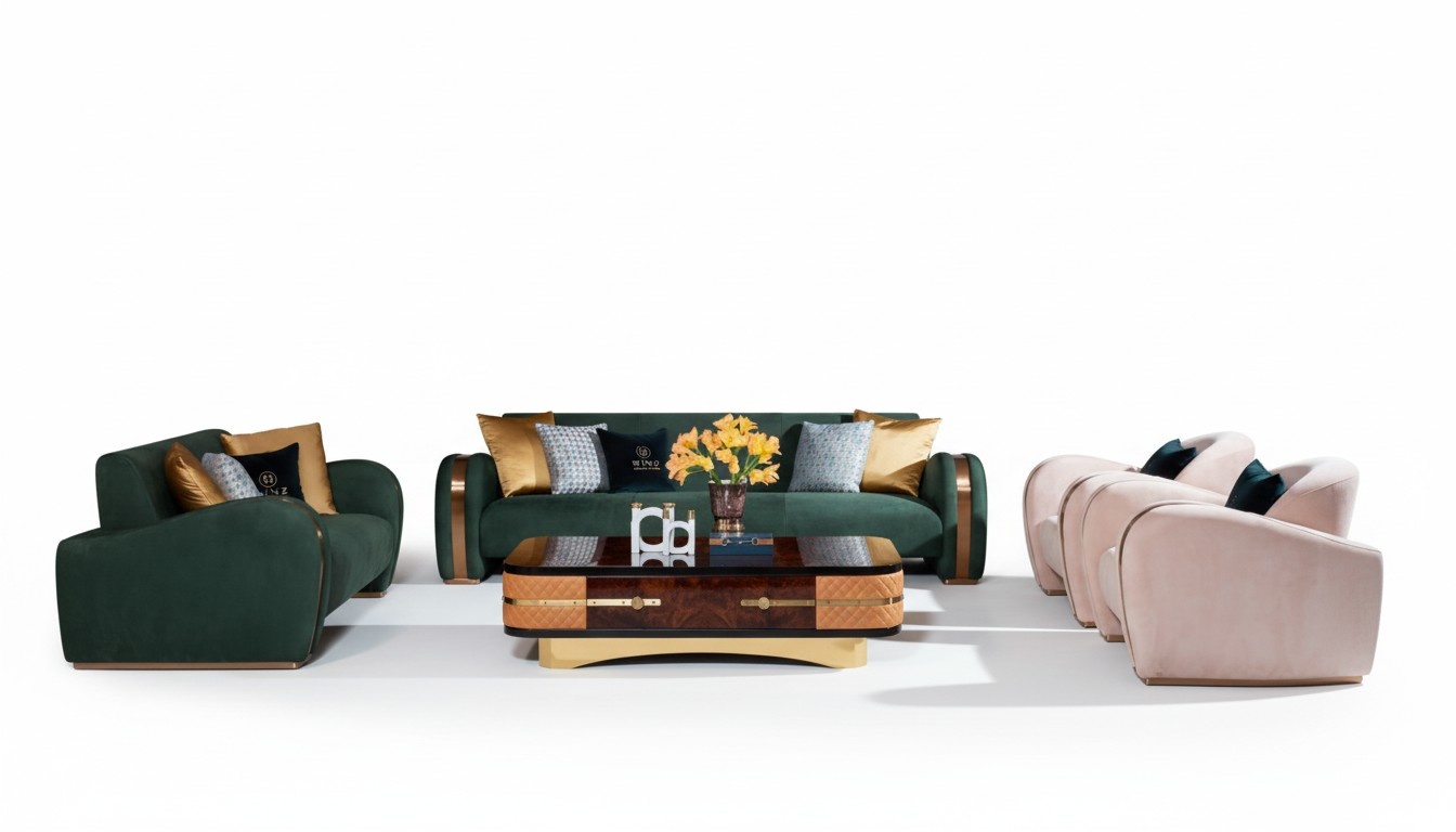 Luxus Möbel Sofagarnitur Couch Sofa Polster Couchtisch Sofas Garnitur Couchen