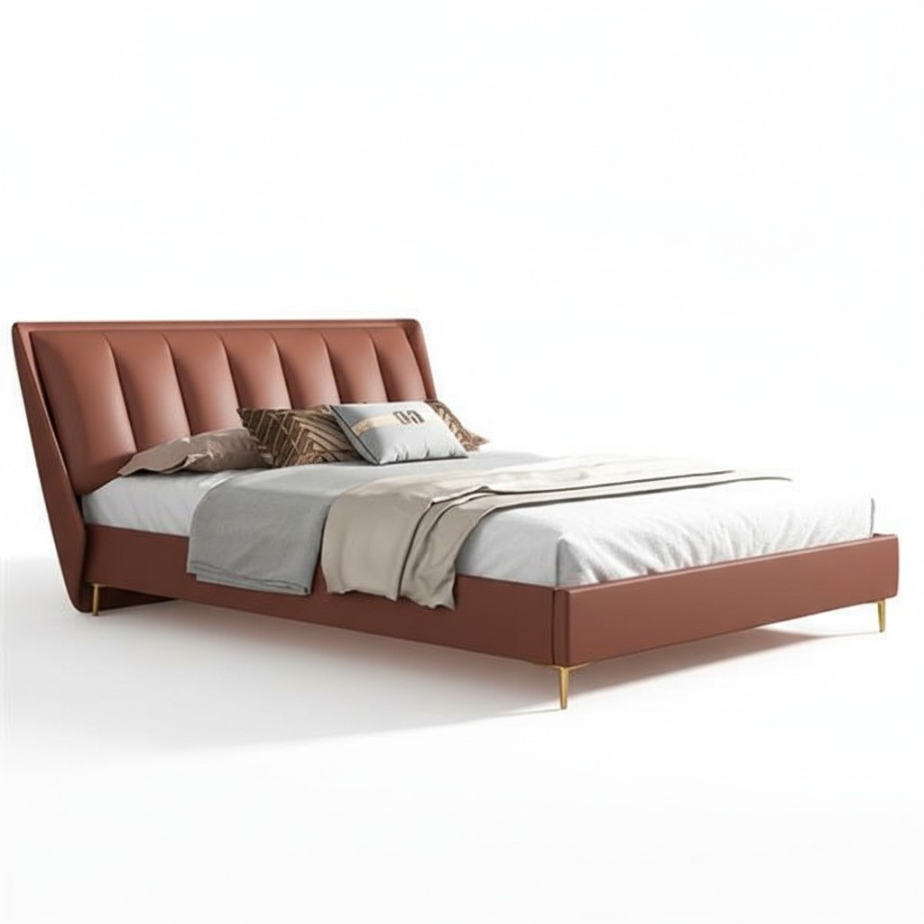 Luxus Schlafzimmer Bett Designer Möbel Doppelbett Betten Holz Neu