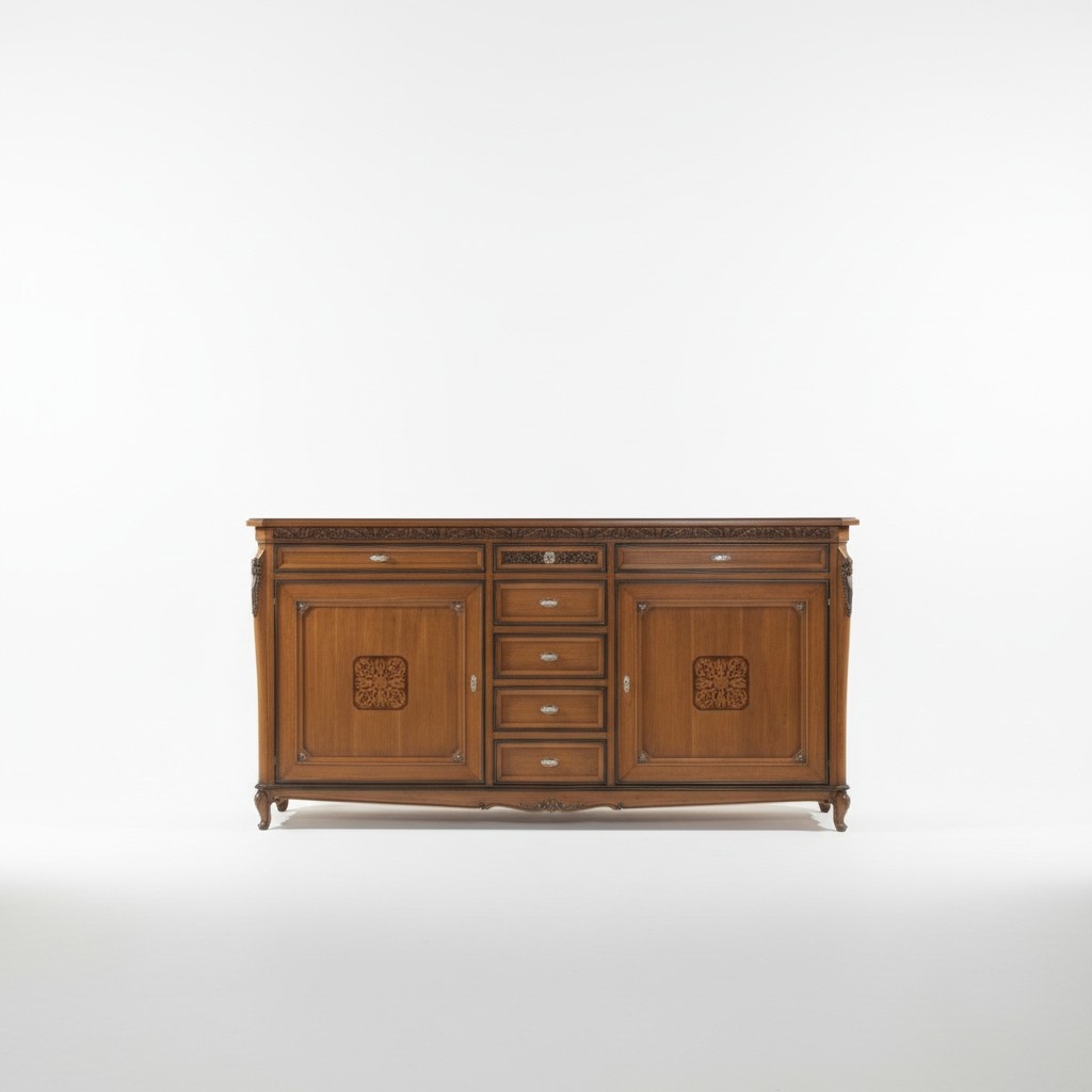 Luxus Schrank Möbel Holzschrank Italienische Sideboard Kommode Schrank