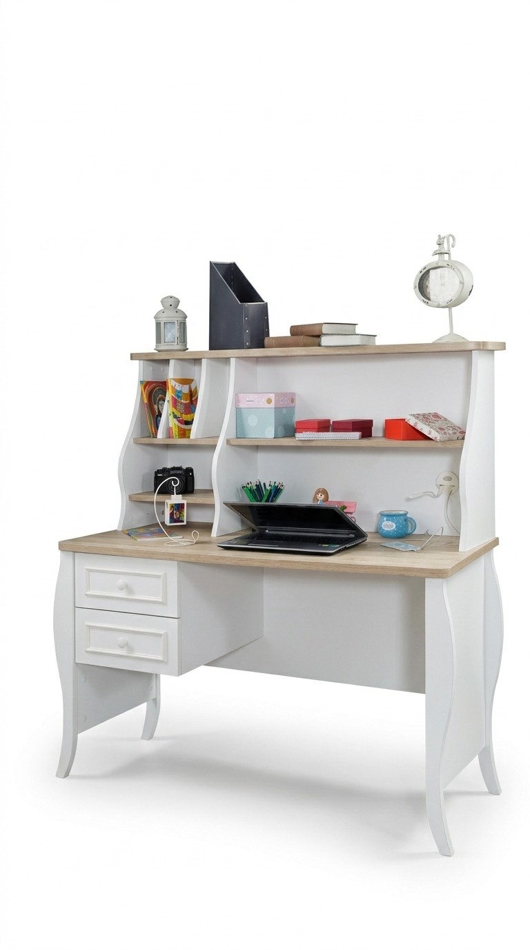 Luxus Schreibtisch Holz Möbel Design Tisch Einrichtung Designer Tische