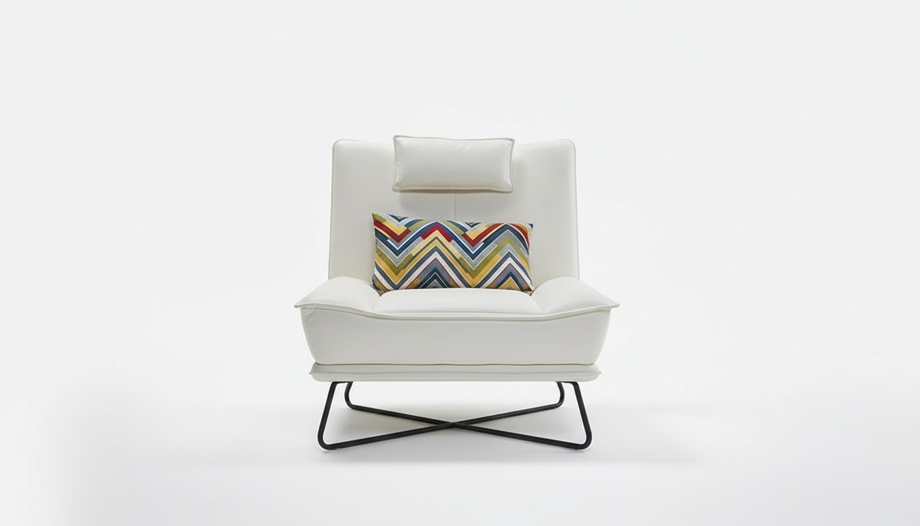 Luxus Stuhl Polster Cocktail Relax Lounge Club Stühle Möbel Design Sessel Weiß