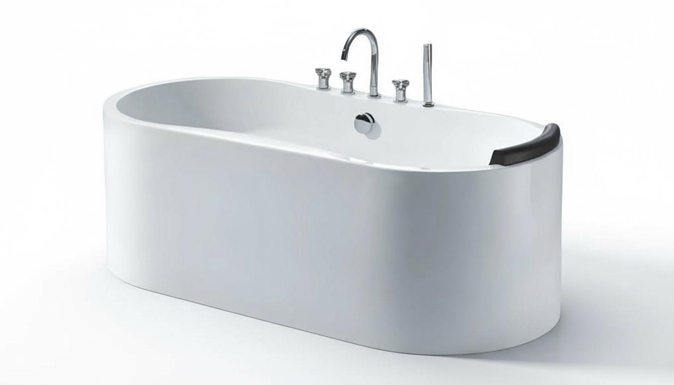Luxuswanne Acrylwanne Badewanne Pflegewanne Designwanne Wellnesswanne 170x80 cm