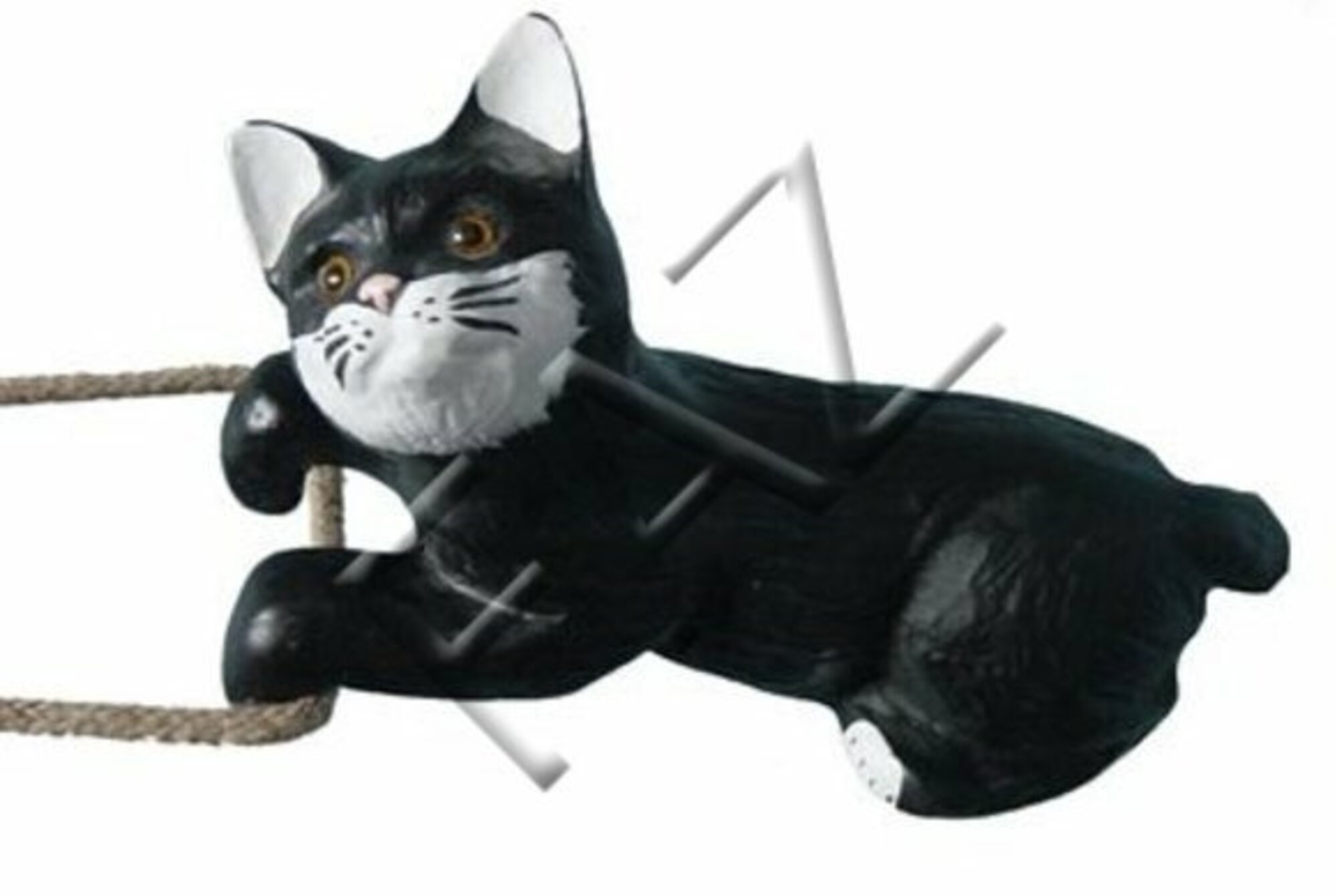 Design Katze Figur Garten Statue Skulptur Figuren Skulpturen Dekoration