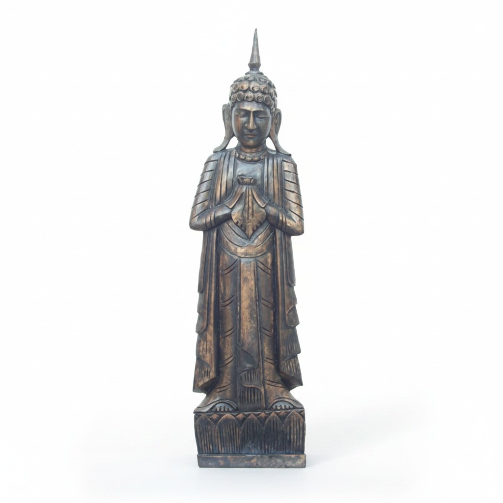 malaysia Deko Figur Statue Skulptur 108 cm Figuren Statuen Skulpturen Buddha B8