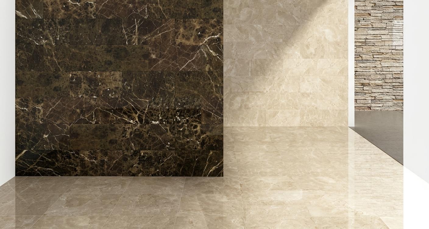 Marmor Edler Boden Guenstiger Marmorboden Belag Boeden 60x60cm 45m² Neu