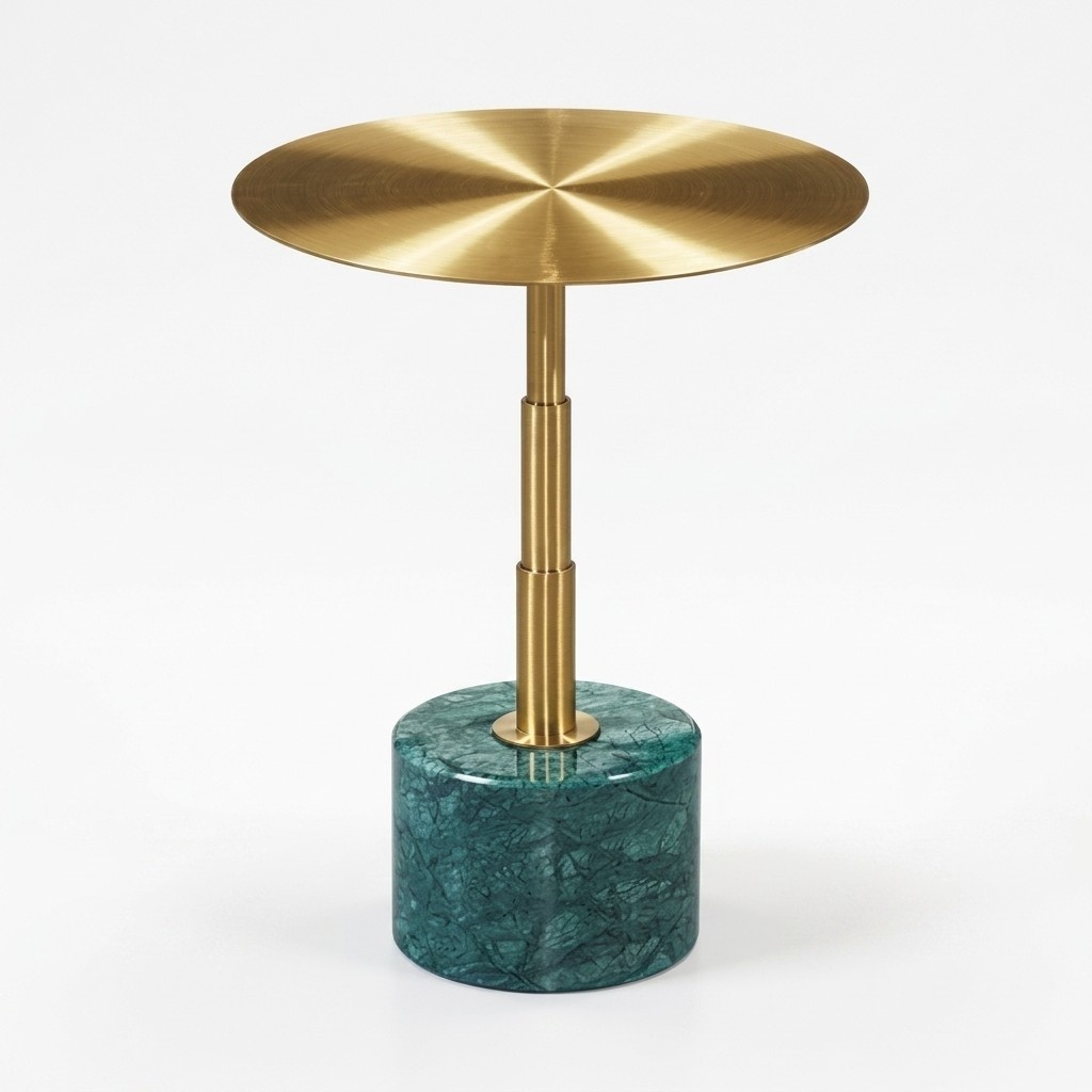 Marmor stilvolle Gold Beistelltisch neu luxuriöse modern Couchtisch neu