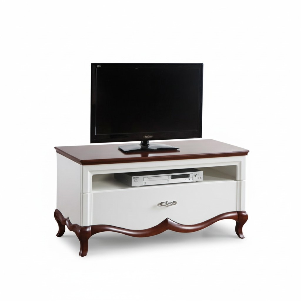 Massiv Holz Holz Handarbeit Klassischer Unterschank RTV Fernsehschrank MI-RTVA