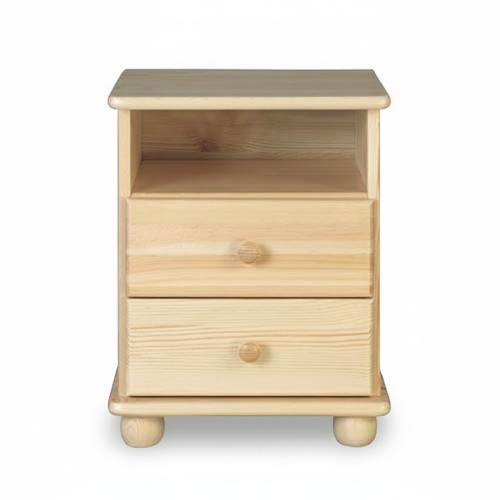 massiv Nachttisch Holz Nachttische Tisch Konsolen Kommode Landhaus Stil Konsolen