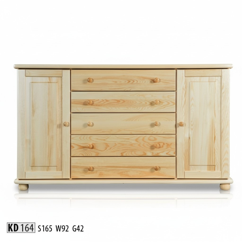 Massive Kommode Anrichte Schrank Möbel Kommoden Echtholz Schränke Neu Sideboard