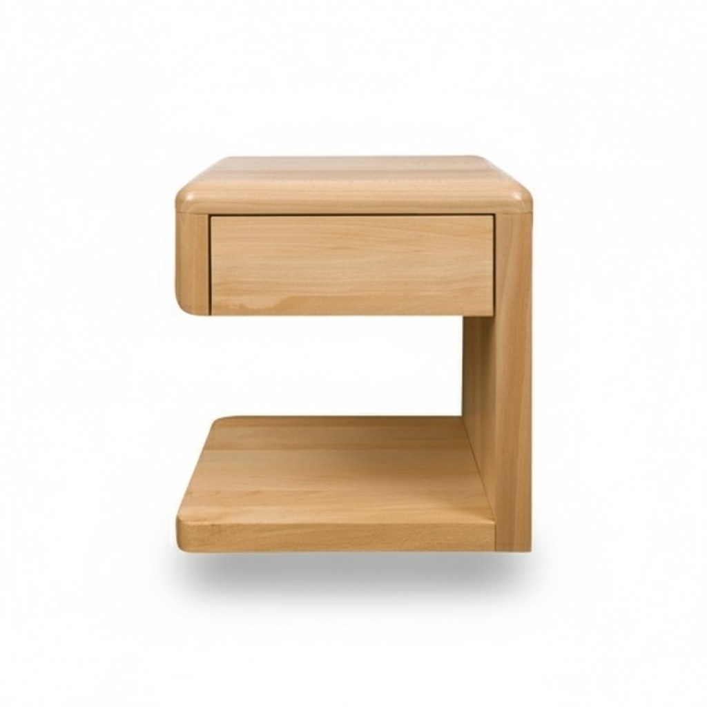 Massive Nachttisch Nachtschrank Kommode Handarbeit Holz Möbel Nachtschränkchen