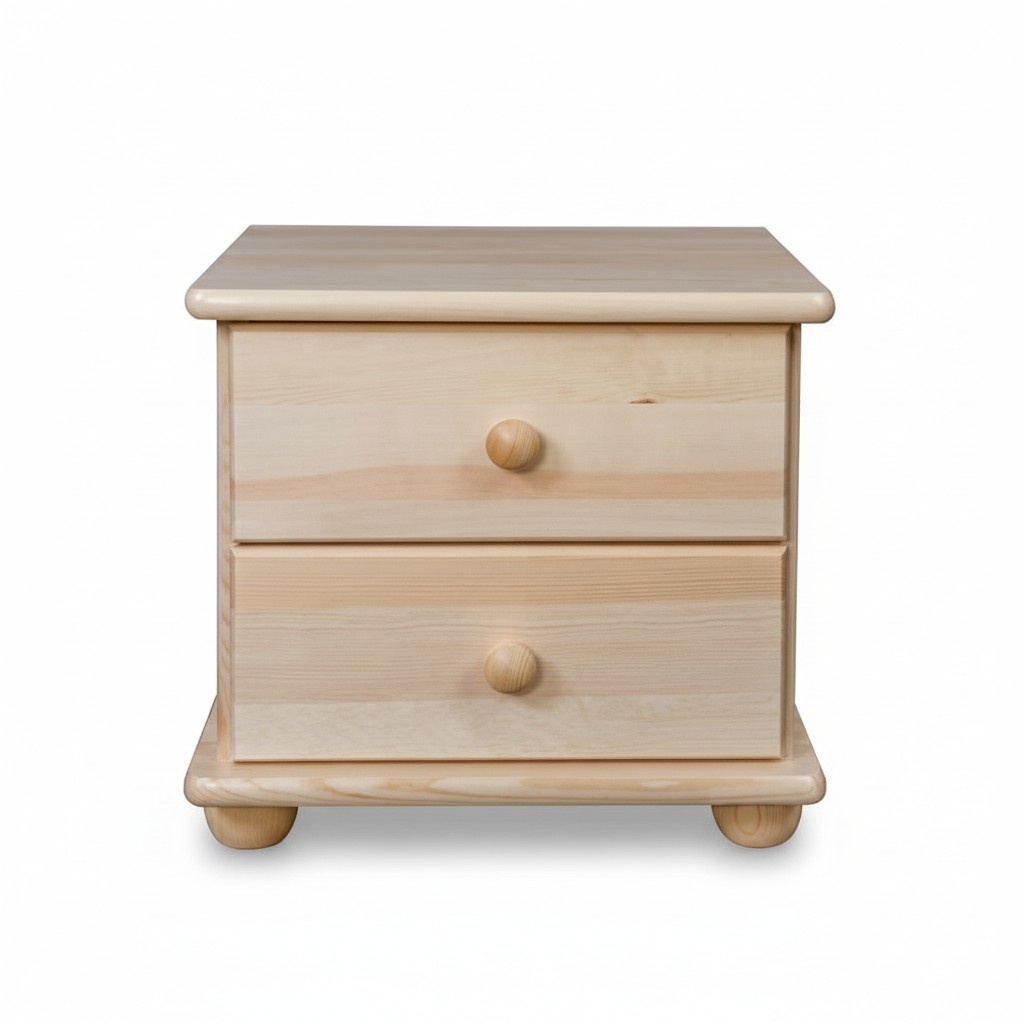 Massivholz Nachttisch Nachtschrank Nachtkonsole Schlafzimmer Handarbeit Holz