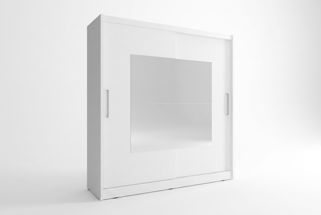Mehrzweck Schrank 200cm Aufbewahrungs Regale Kleiderschrank Garderobe