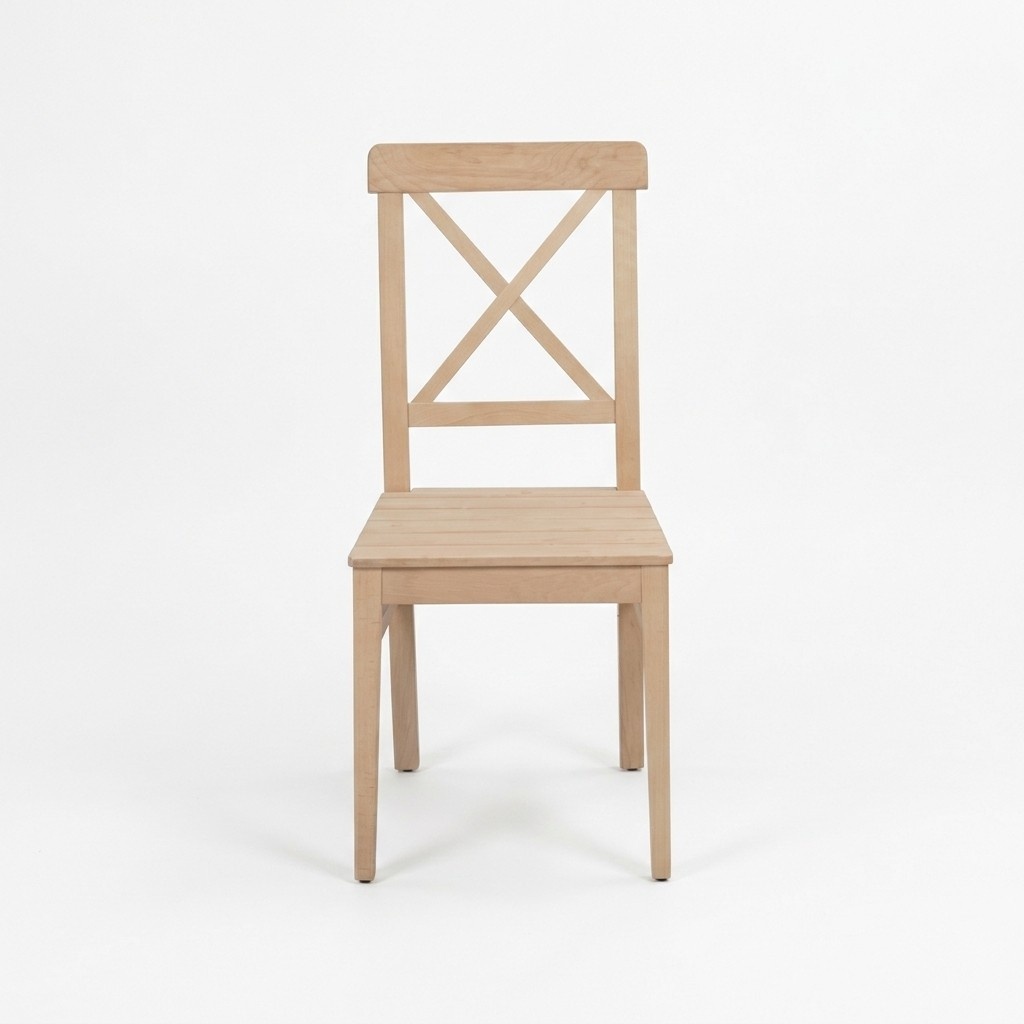 Modern Esszimmerstuhl Designer Holzstuhl Luxus Einsitzer Ohne Armlehne