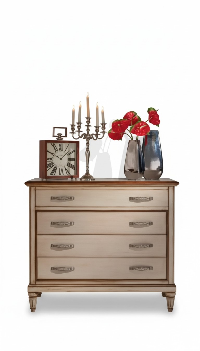 Modern Holz Kommode Schlafzimmer Luxus Möbel Designer Neu