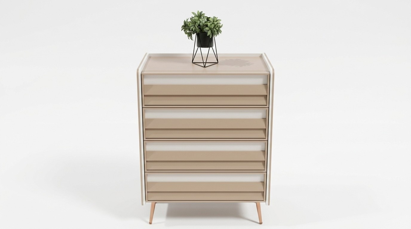 Modern Kommode mit Schubladen Möbel Designer Zimmer Kinderzimmer Neu