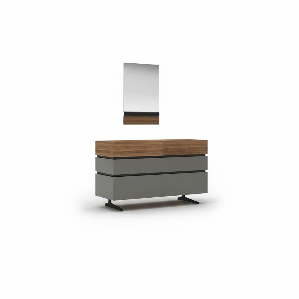 Modern Möbel Schlafzimmer Luxus Kommode Kommode mit Spiegel Design