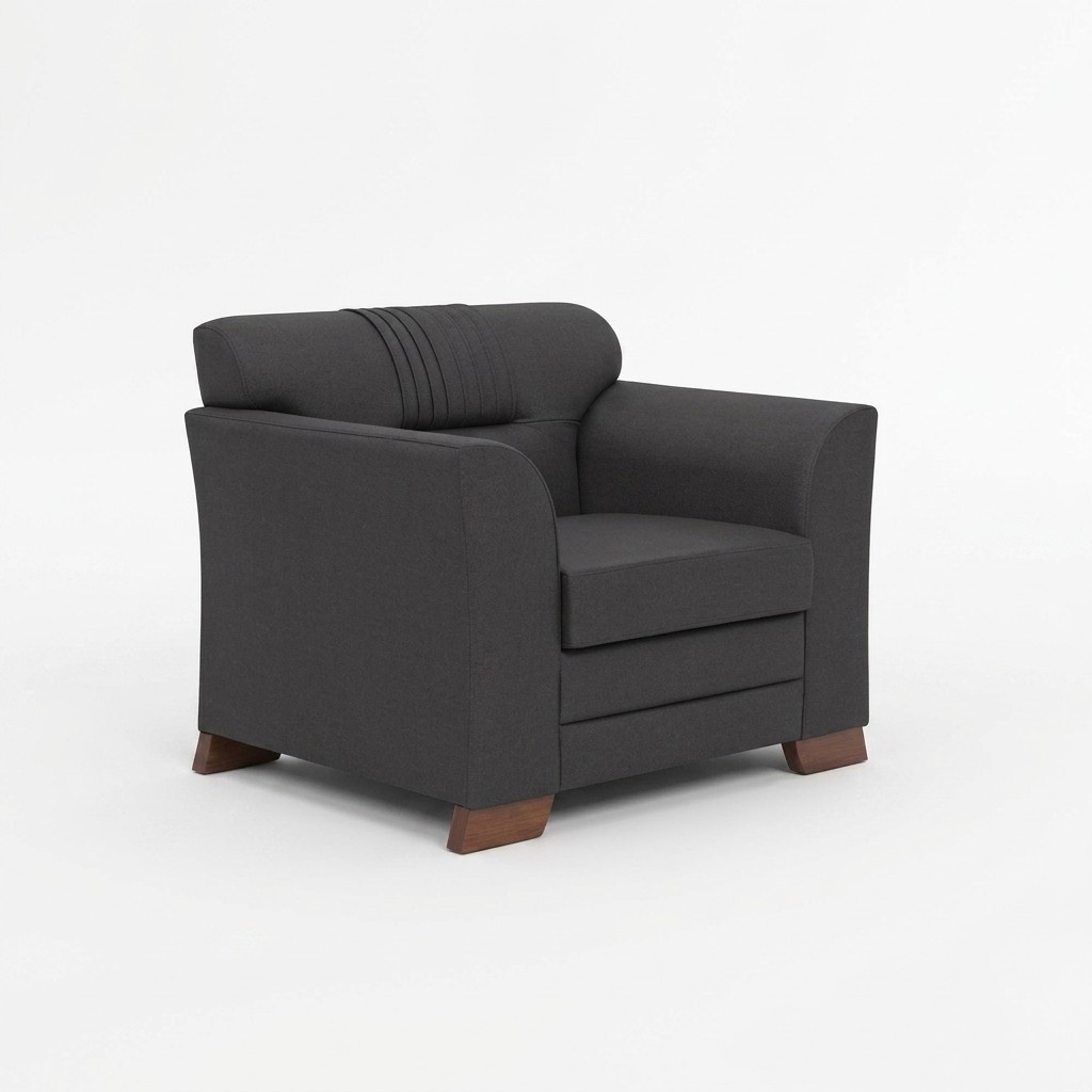 Modern Sessel Büromöbel Arbeitzimmer Polstersessel Textil Möbel Office