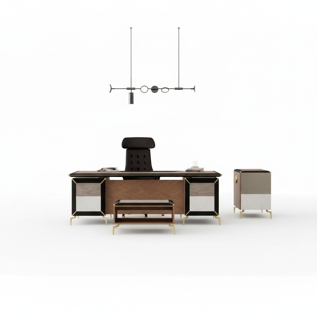 Moderne Arbeitszimmermöbel Sideboarde Schreibtisch Eckschreibtisch Kommode