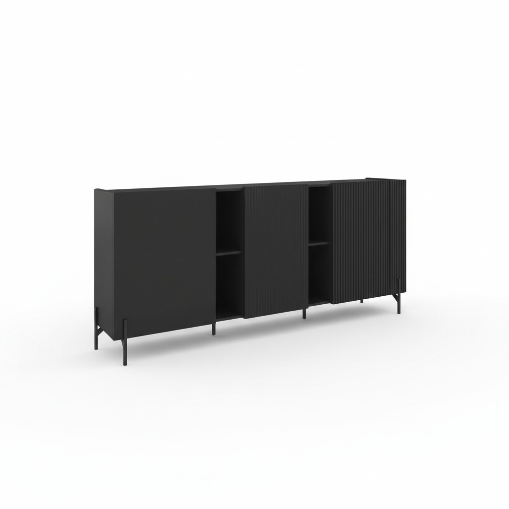 Moderne Bürokommode Sideboard Luxus Büromöbel Lowboard Holzmöbel Neu