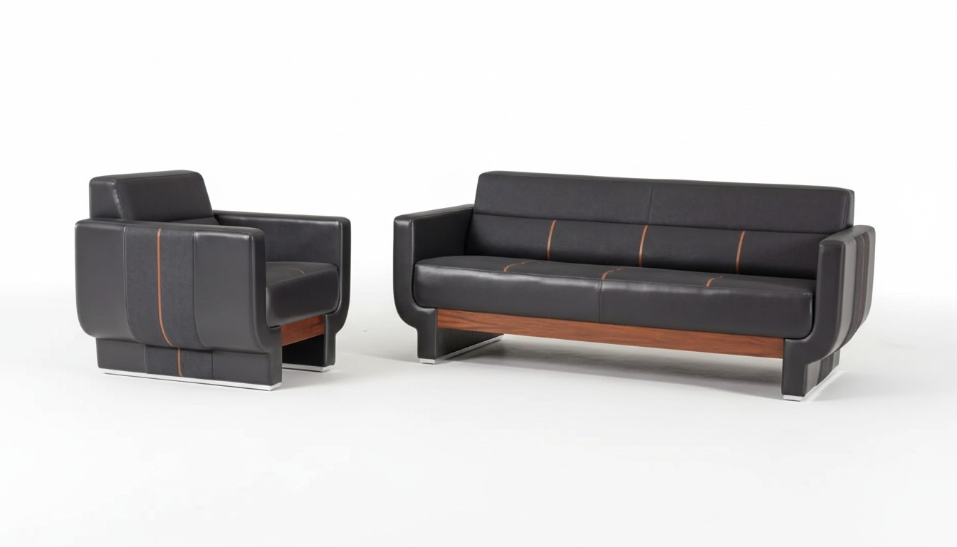 Moderne Büromöbel Luxus Komplettes Arbeitszimmer Set Dreisitzer Sessel