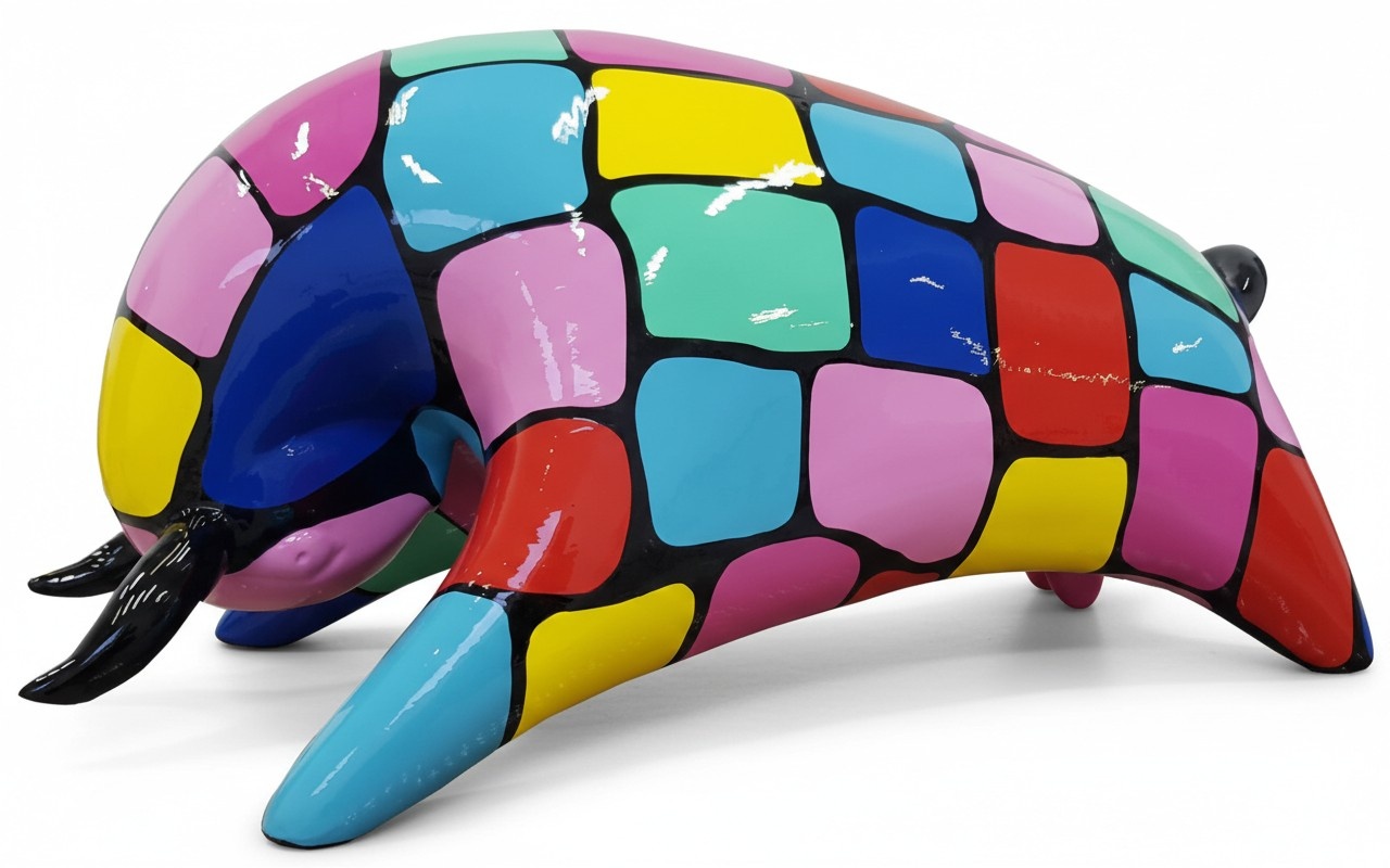 Moderne Dekoration Haus Garten Deko Figur Statue Skulptur Abstrakt 50 cm