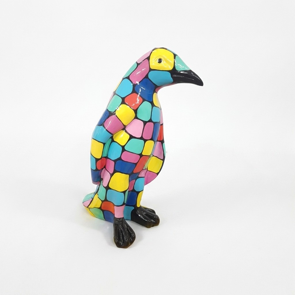 Moderne Figur Pinguin Kunststoff Skulptur Dekoration 90cm Deko Figuren Statuen 4