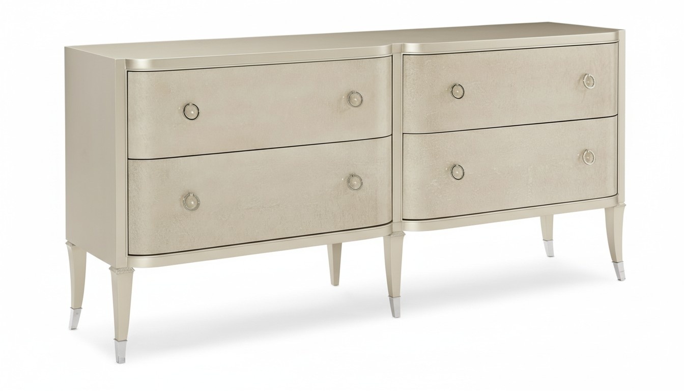 Moderne Kommode Luxus Italien Design Möbel Polster Holz Konsole Sideboard Low