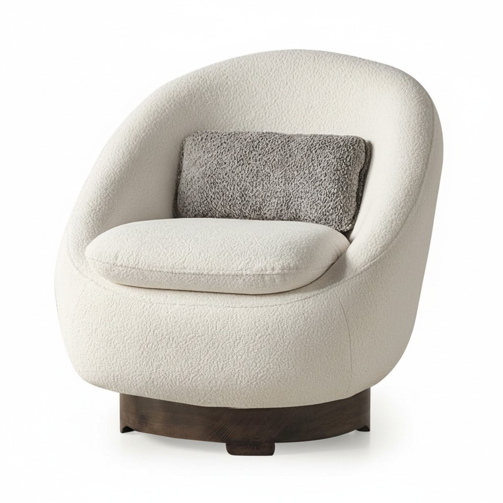 Moderne Sessel Weiß Polstermöbel Wohnzimmer Sitz Luxus Polstersessel