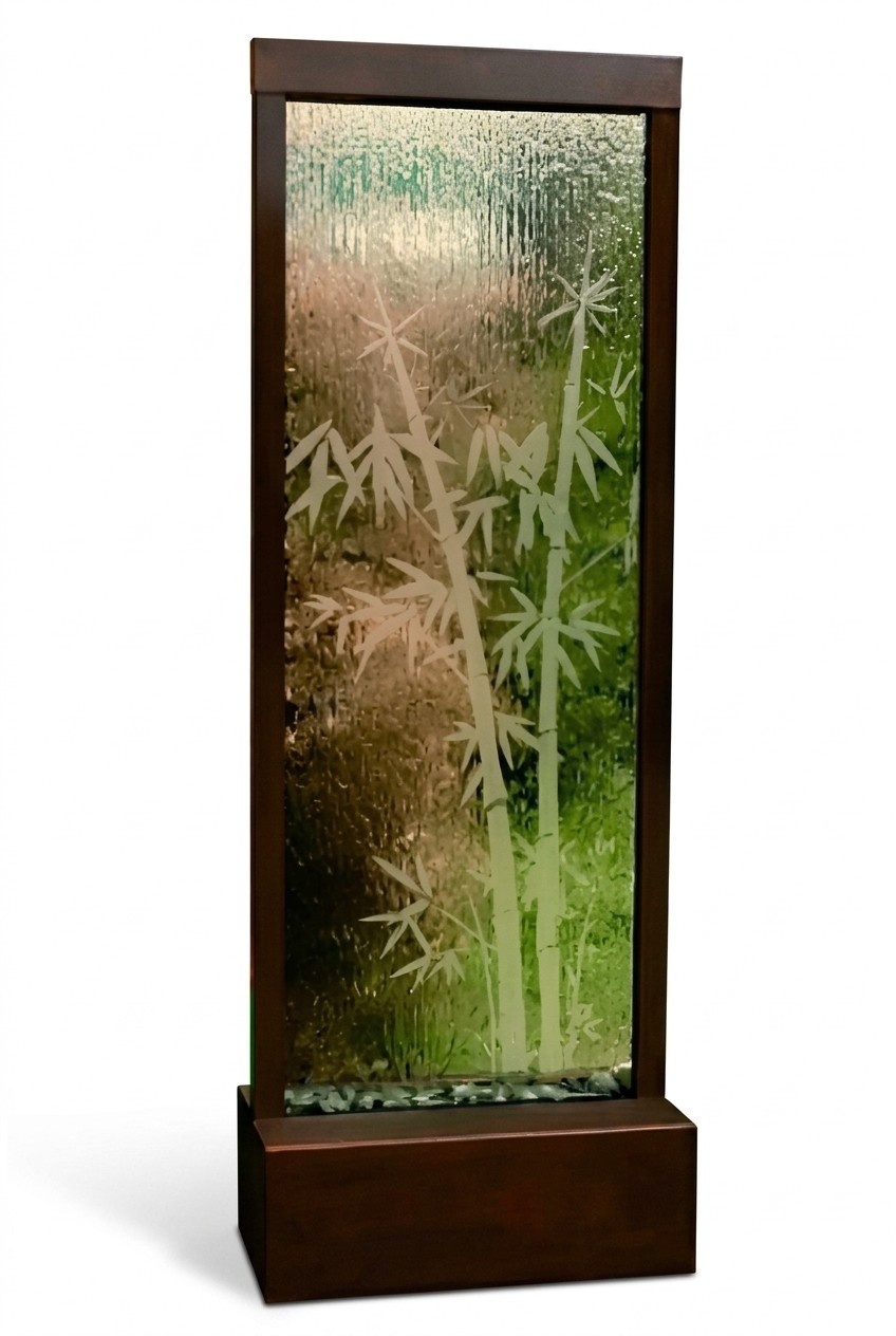 Moderne Trennwand Wasserwand Wände Wasserfall Water Wall Led Wasserwände 180x200