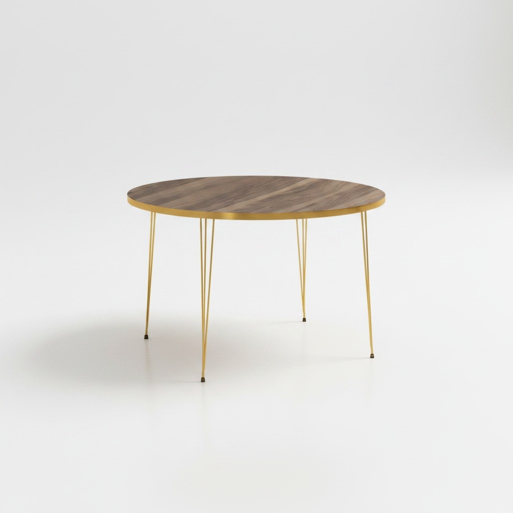 Moderner Couchtisch aus Holz in Braun