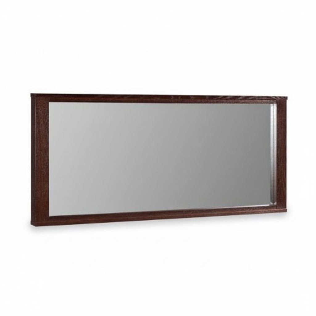 Moderner Großer Spiegel Wandspiegel Echt Holz Rahmen Hängespiegel