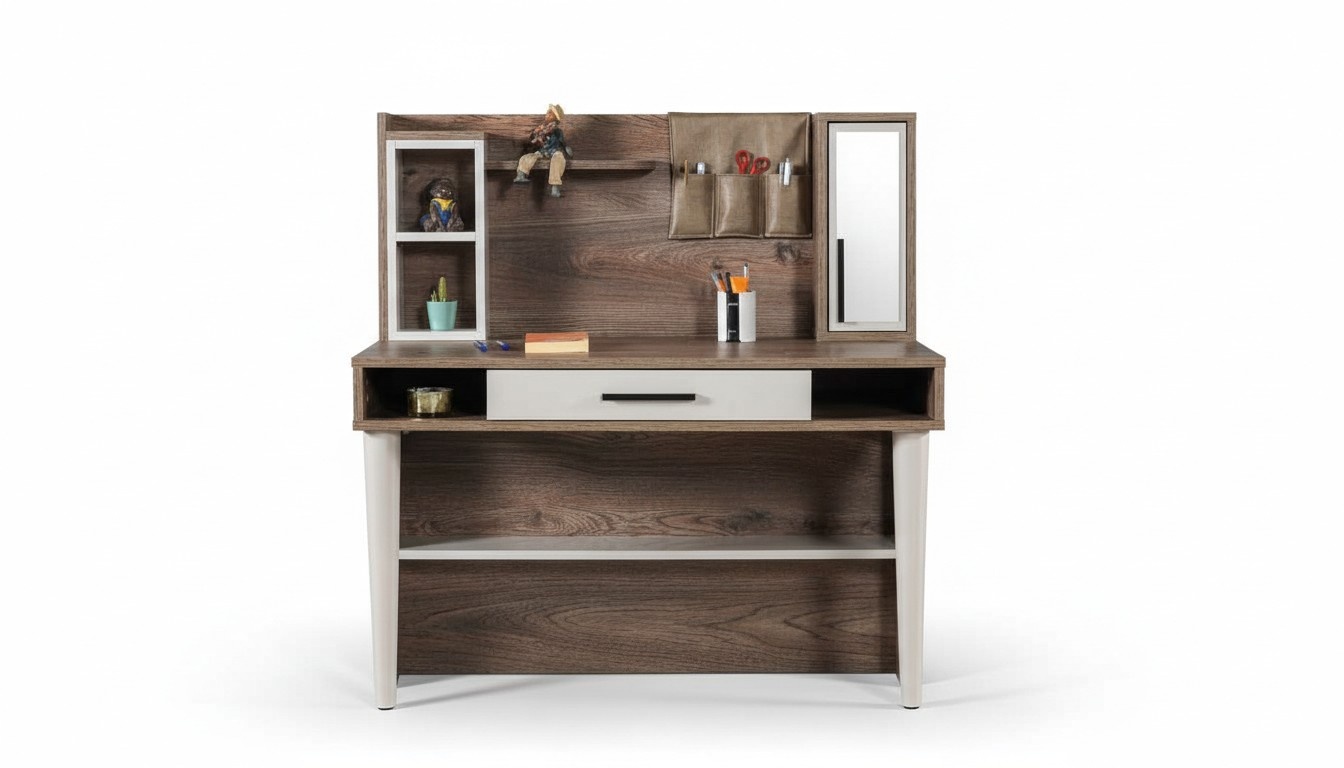Moderner Holz Schreibtisch Luxuriöse Kinderzimmer Designer Tische Neu