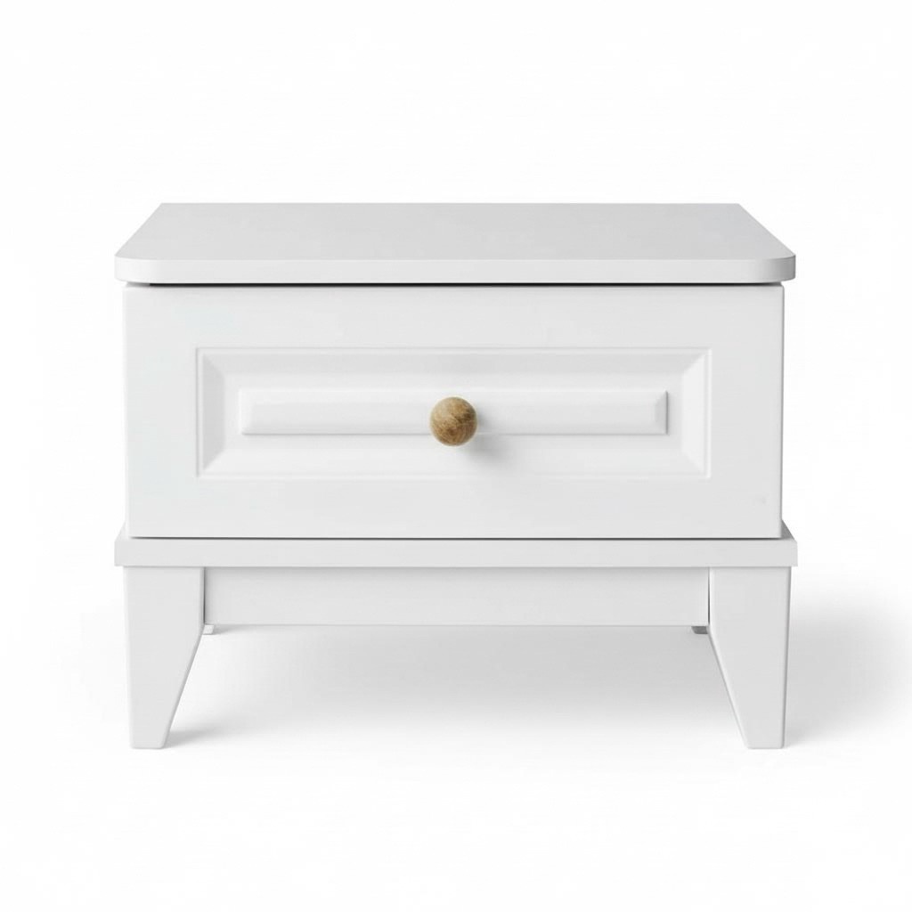 Moderner Nachttisch stilvolle Schlafzimmer Beistelltisch Möbel luxuriöses Design