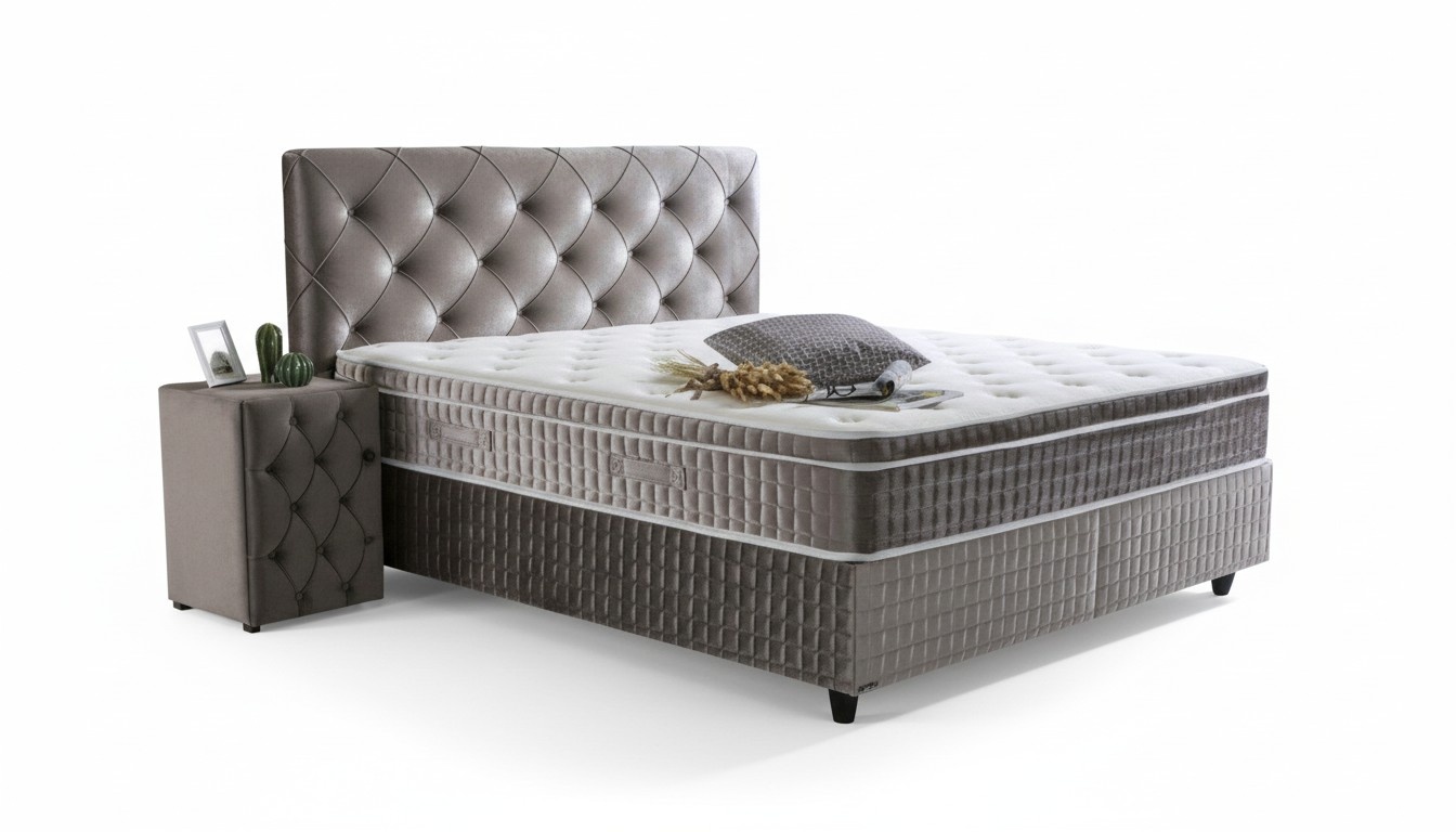 Möbel Luxus Modern Betten Polster Chesterfield Betten Schlafzimmer Design
