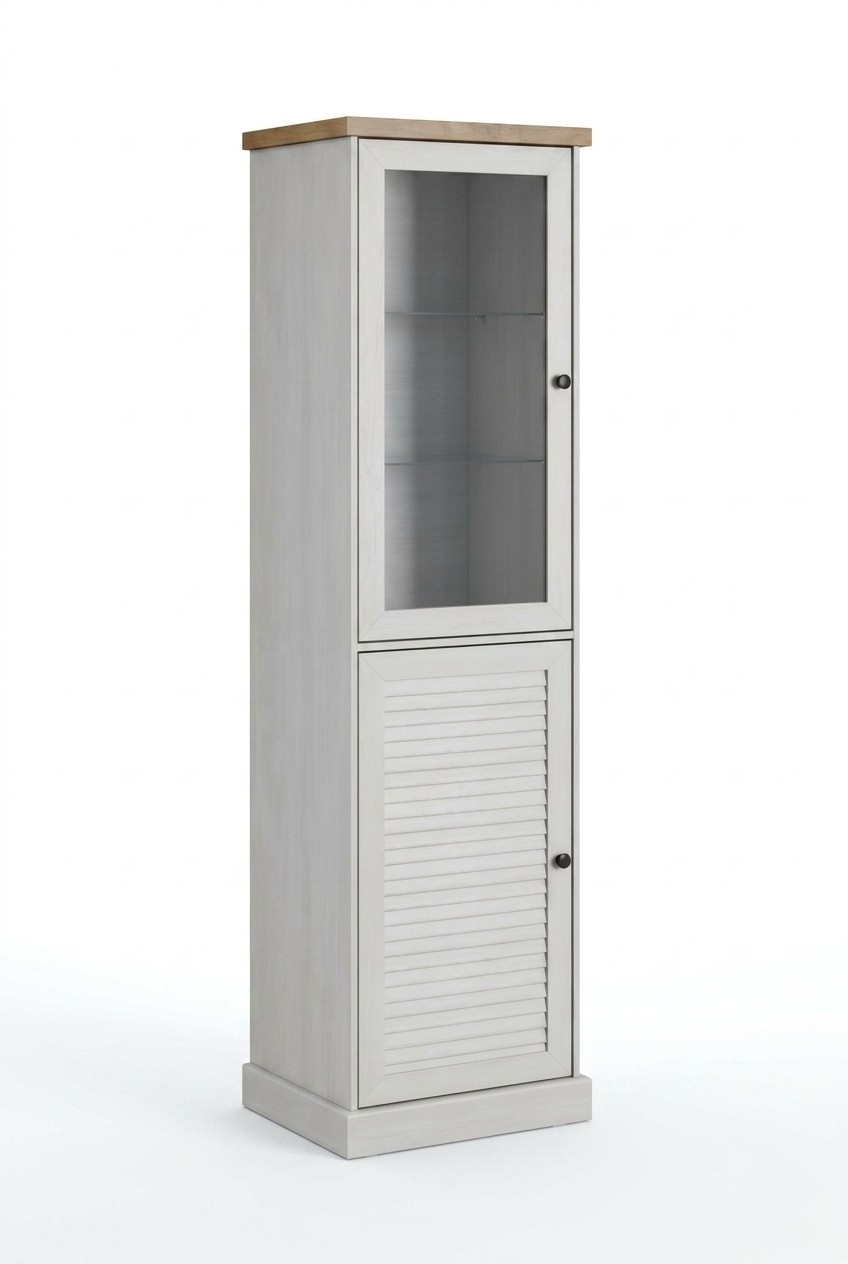 Möbel vitrinen Schränke Kommode Regal Holz Vitrine Schrank Anrichte Glasschrank