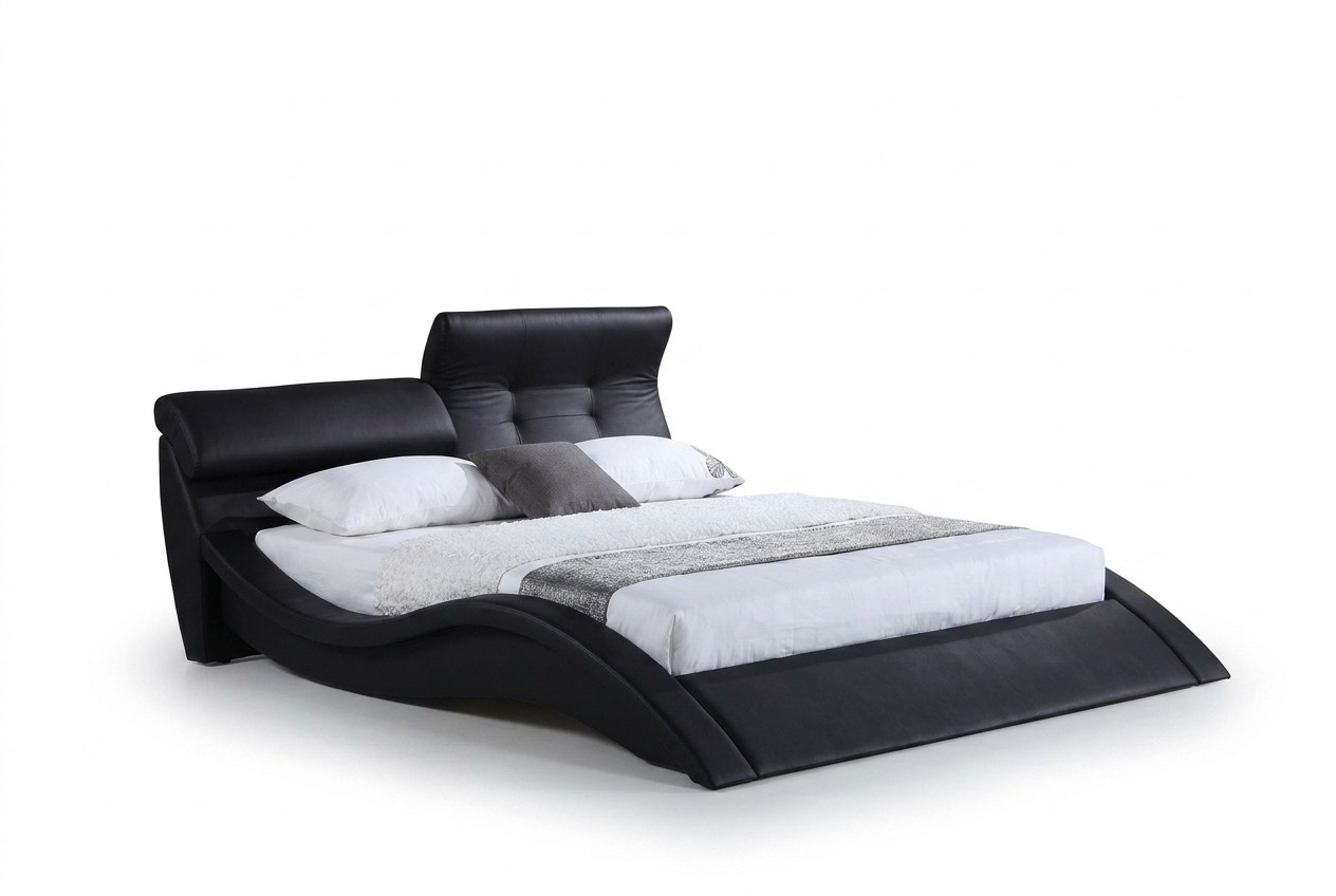 Multifunktion Bett Betten Ehebett Doppelbett Polsterbett Schlafzimmer Lederbett