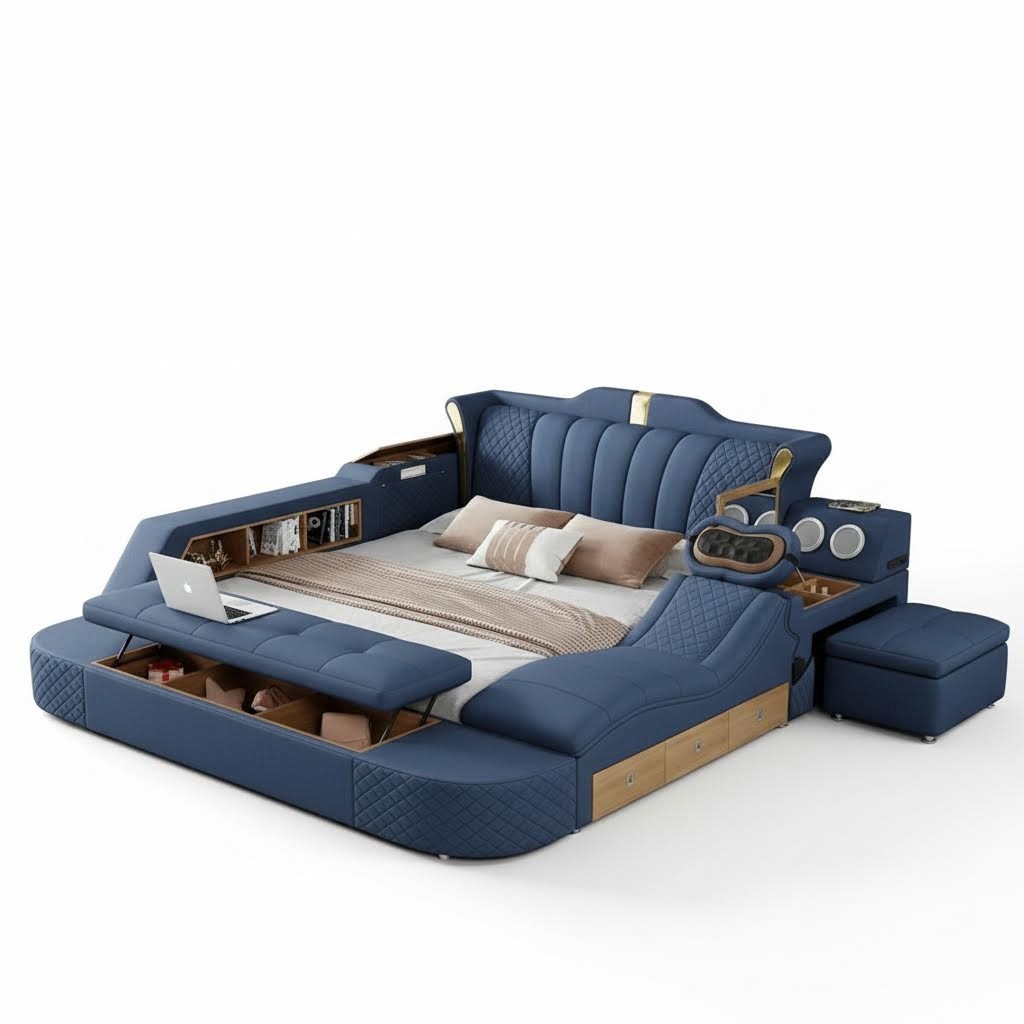 Multifunktion Betten Bett Sofa Funktionsbett Schlafzimmer Doppelbett All in One