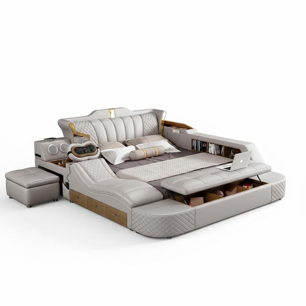 Multifunktion Betten Bett Sofa Schlafzimmer Doppelbett All in One Funktionsbett