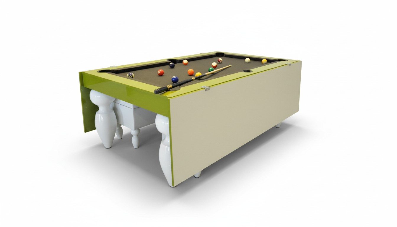 Multifunktionstisch Billardtisch Esstisch 2 in 1 Billardtische Tische 7ft