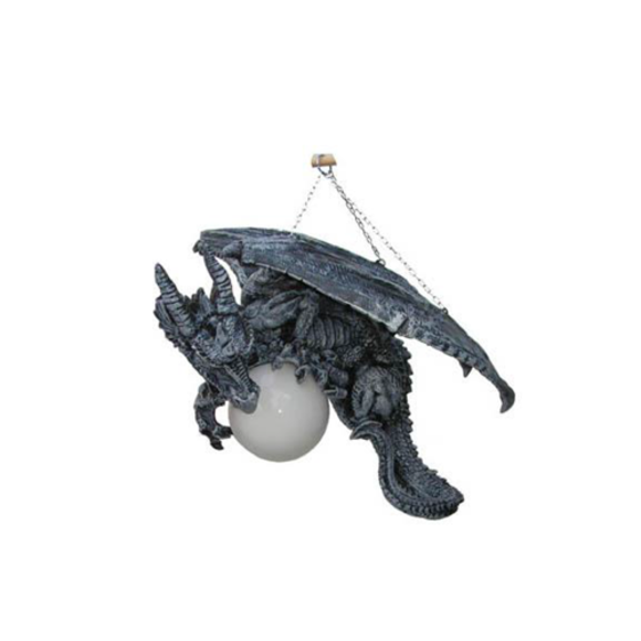 Drachen Deko Figur Statue Skulptur 34 cm Figuren Statuen Skulpturen Neu