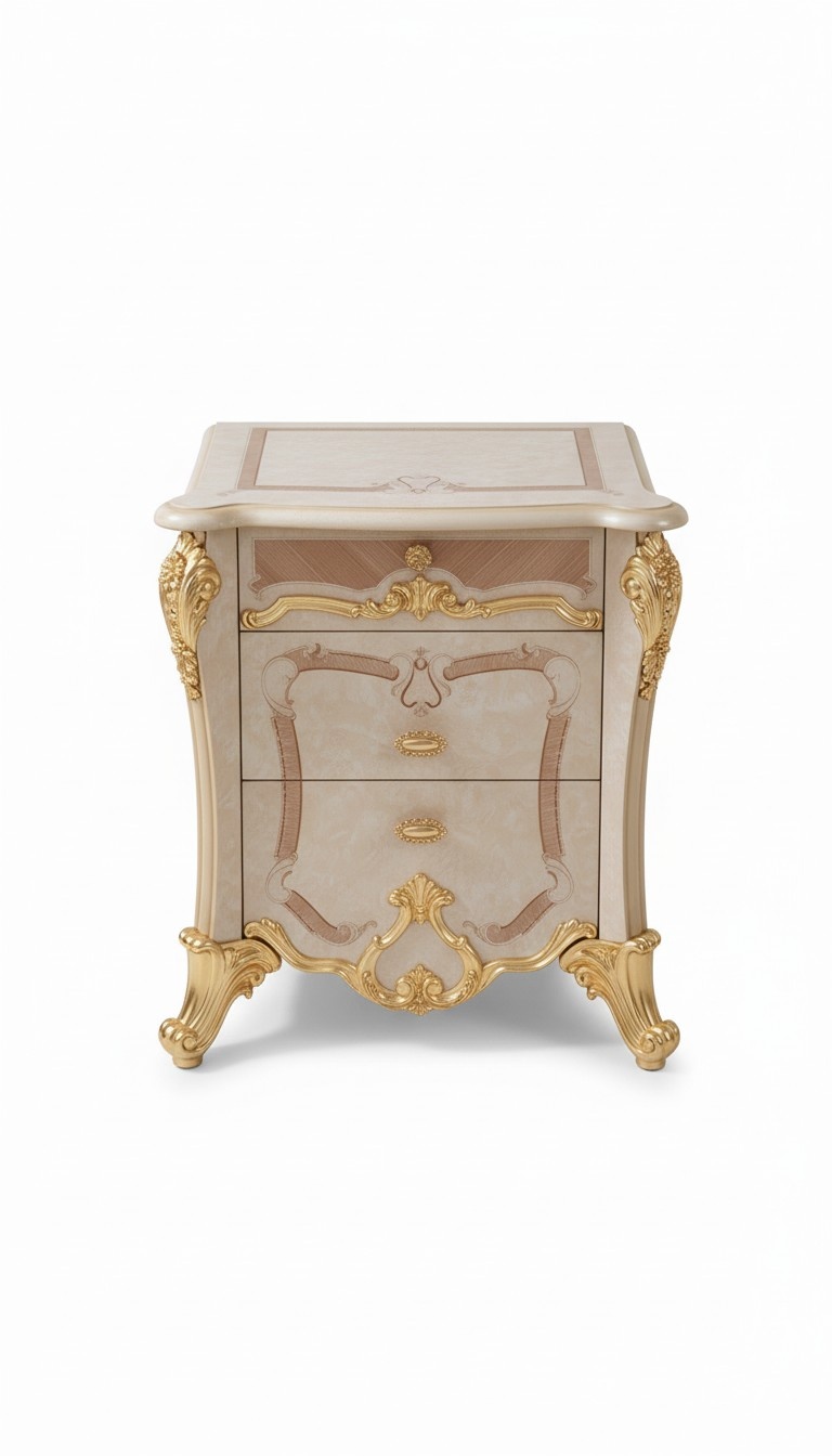 Nachttisch Design Tisch Möbel Nachttische Holz Schlafzimmer Beistelltisch Neu