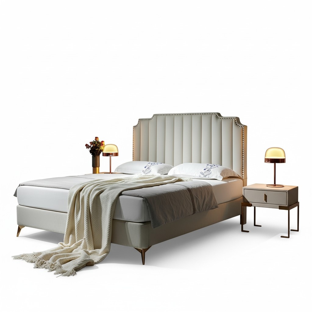 Nachttisch Nachtschrank Kommode Konsole Beistell mit Schublade Designer Konsolen