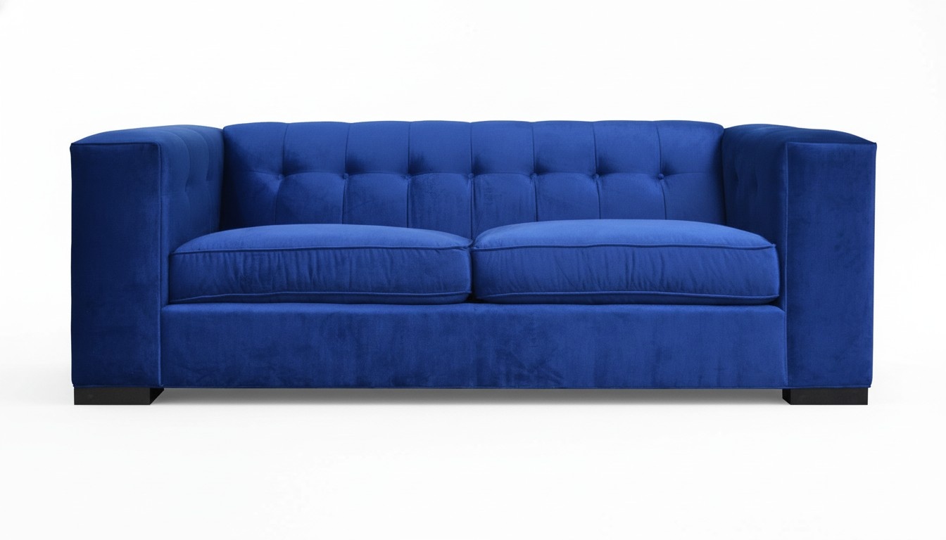 Neu Luxus 2 Sitzer Couch Polster Sofa Textil Stoff Couchen Garnitur