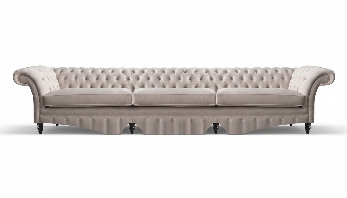 Neu Möbel Sitz Sofa Dreisitze Chesterfield Modern Couch Einrichtung Wohnzimmer