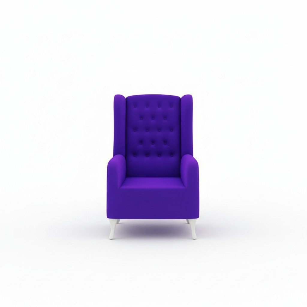 OHRENSESSEL CHESTERFIELD FREIE FARBWAHL DESIGN SAMT - KRISTALLE COUCH SOFA NEU