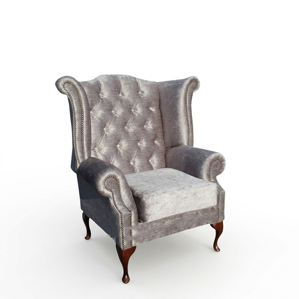 Ohrensessel Chesterfield Sessel Sitz Club Lounge Fernseh Sofa Relaxsessel Neu