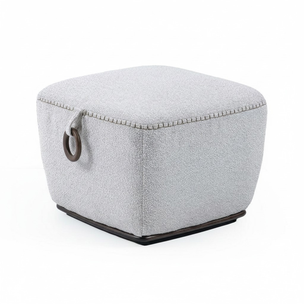 Ottomane Couch Textil Sitz Neu Fußhocker Polster Neu Hocker Bank Beistellhocker