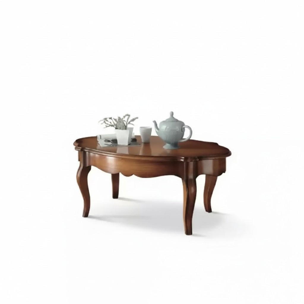 Ovale Couchtisch Holz Tische Wohnzimmer Italienische Möbel Tisch Luxus