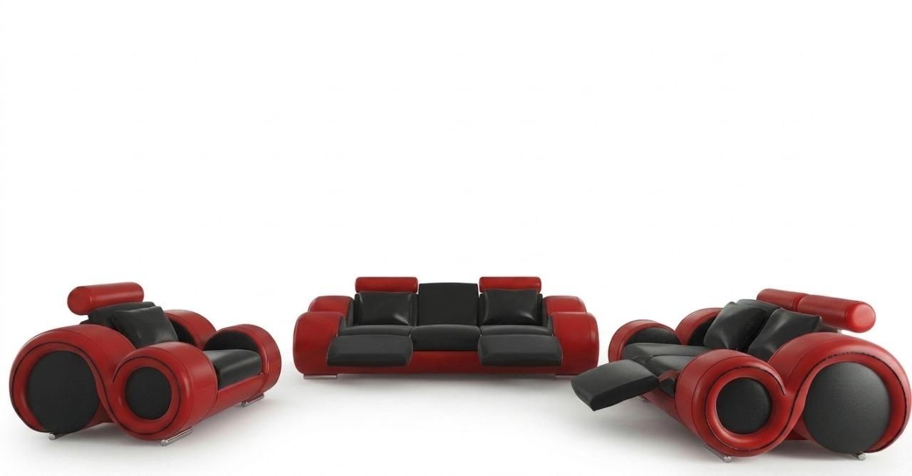 Patentiertes Design Sofagarnitur Komplett Wohnzimmer Set Sofa + USB Garnitur Neu